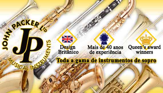 John Packer - a gama completa de instrumentos de sopro